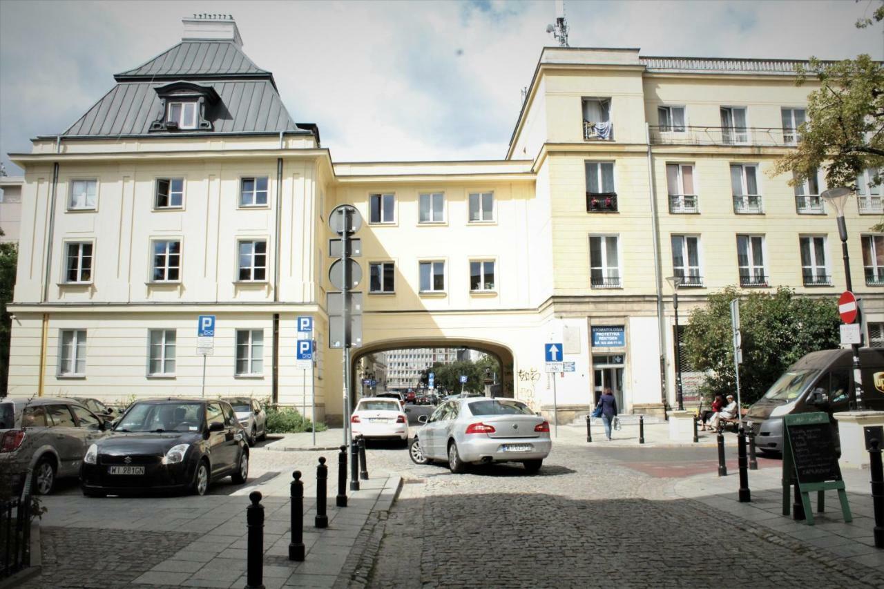 Stylish Studio In The Heart Of The City. Varsó Kültér fotó